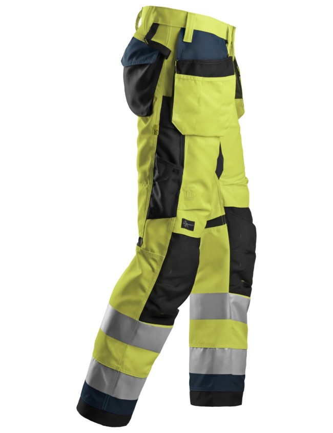 Pantaloni de lucru reflectorizanti Snickers 6230 AllroundWork +