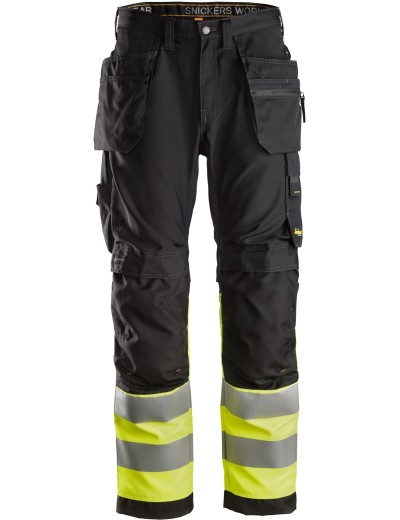 Pantaloni de lucru reflectorizanti Snickers 6233 AllroundWork +