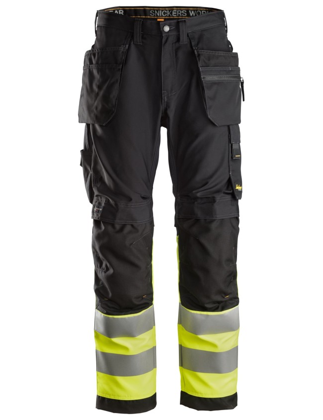 Pantaloni de lucru reflectorizanti Snickers 6233 AllroundWork +
