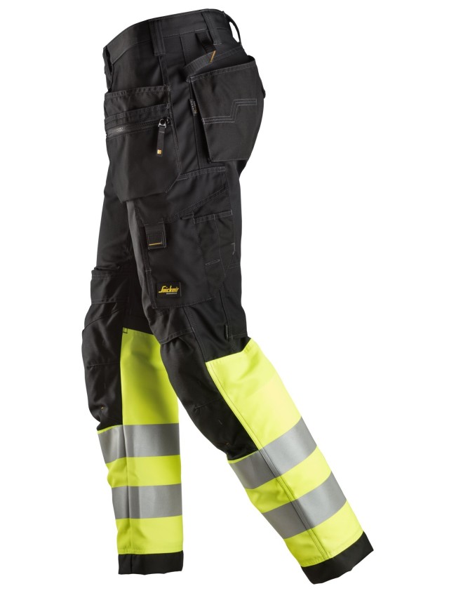 Pantaloni de lucru reflectorizanti Snickers 6233 AllroundWork +