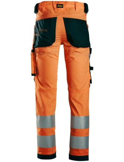 Pantaloni de lucru reflectorizanti Snickers 6343 AllroundWork