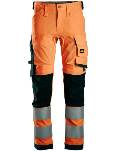 Pantaloni de lucru reflectorizanti Snickers 6343 AllroundWork