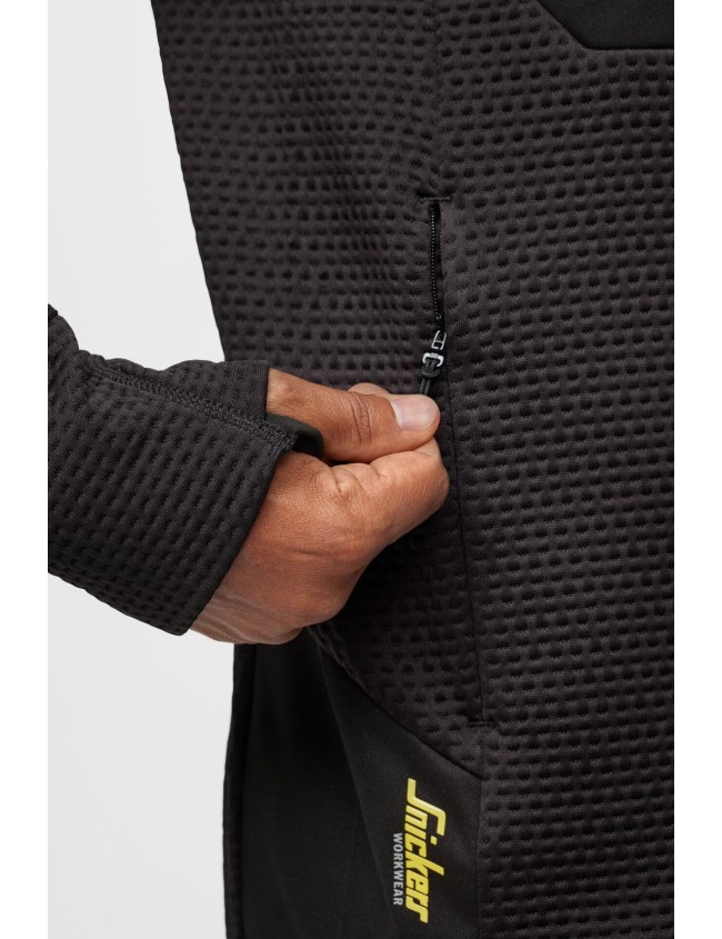 Bluza cu fermoar Snickers 8404 Flexiwork