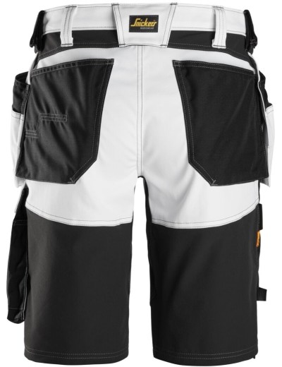 Pantaloni scurti de lucru elastici Snickers 6151 Allroundwork