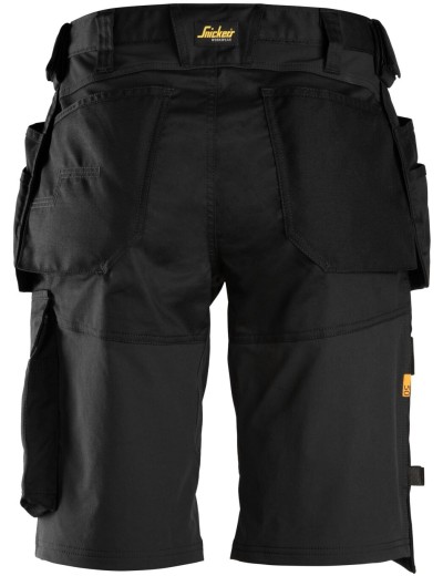 Pantaloni scurti de lucru elastici Snickers 6151 Allroundwork
