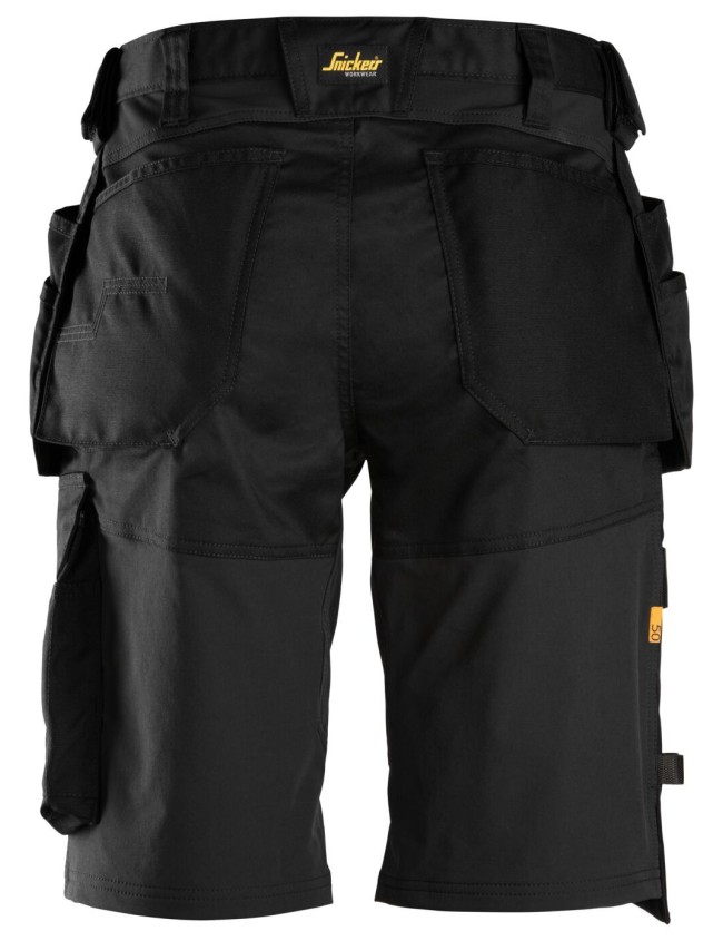 Pantaloni scurti de lucru elastici Snickers 6151 Allroundwork