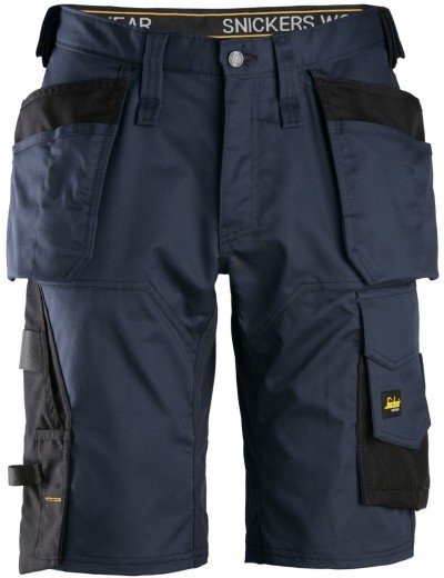 Pantaloni scurti de lucru elastici Snickers 6151 Allroundwork