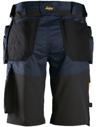 Pantaloni scurti de lucru elastici Snickers 6151 Allroundwork