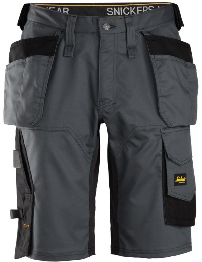 Pantaloni scurti de lucru elastici Snickers 6151 Allroundwork