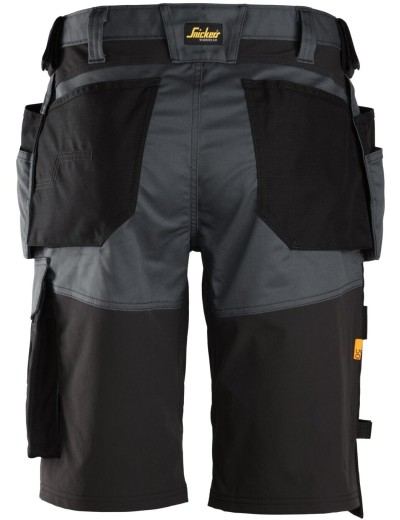 Pantaloni scurti de lucru elastici Snickers 6151 Allroundwork