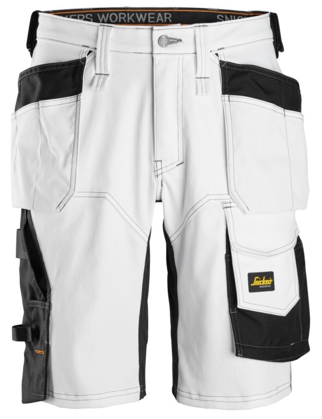Pantaloni scurti de lucru elastici Snickers 6151 Allroundwork