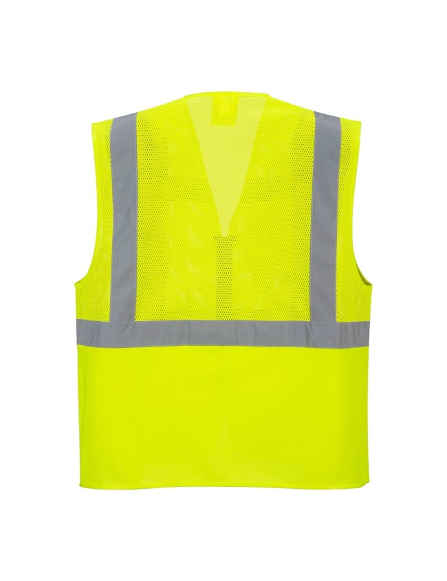 Vesta reflectorizanta executiva C496 din plasa