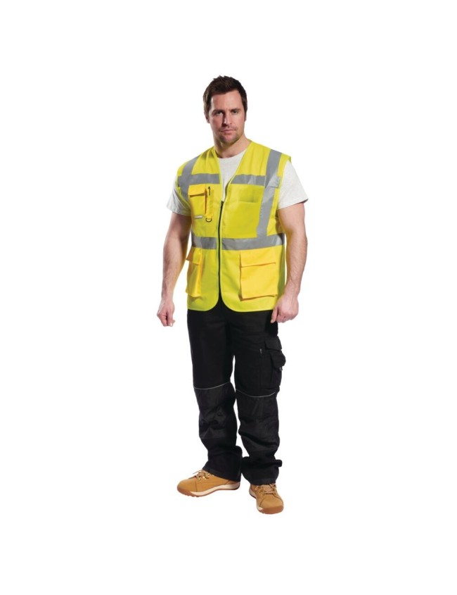 Vesta reflectorizanta executiva C496 din plasa