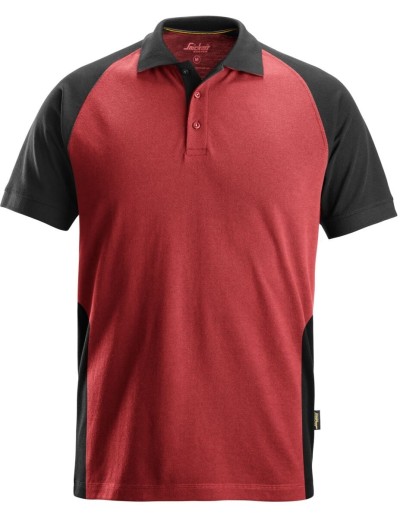 Tricou polo bicolor Snickers 2750 Allroundwork