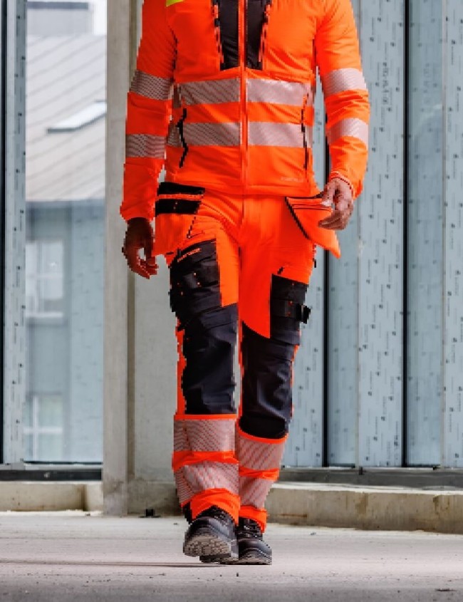 Pantaloni elastici reflectorizanti Portwest DX442