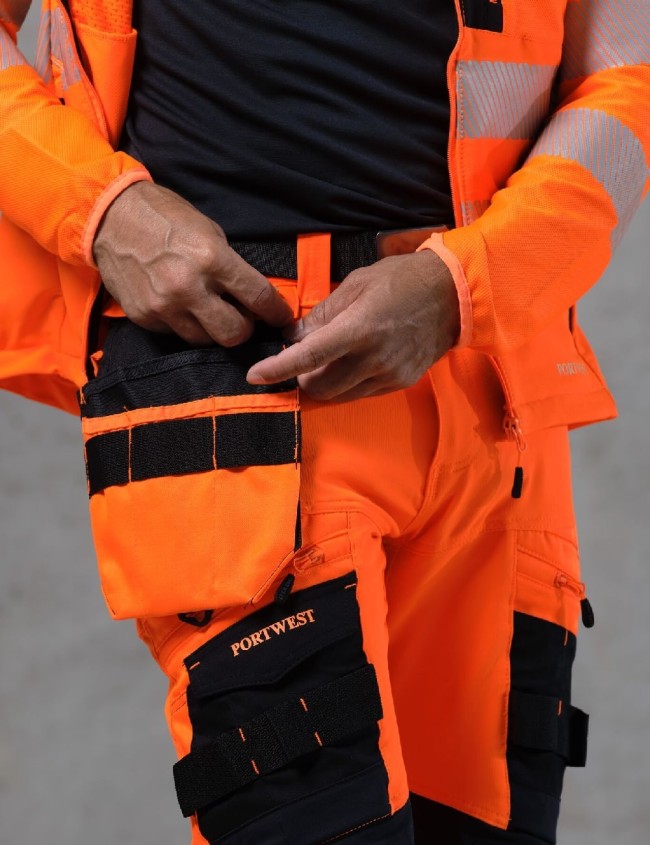 Pantaloni elastici reflectorizanti Portwest DX442