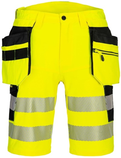Pantaloni scurti elastici reflectorizanti Portwest DX446