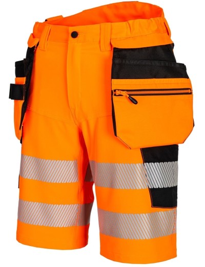Pantaloni scurti elastici reflectorizanti Portwest DX446