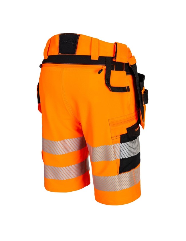 Pantaloni scurti elastici reflectorizanti Portwest DX446