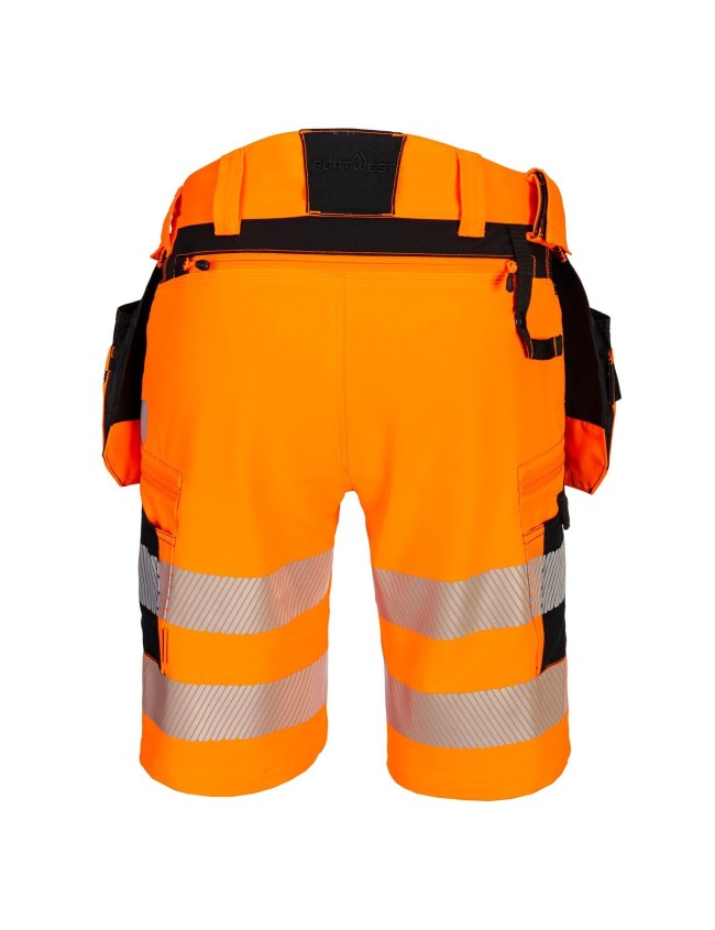 Pantaloni scurti elastici reflectorizanti Portwest DX446