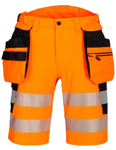 Pantaloni scurti elastici reflectorizanti Portwest DX446