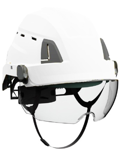 Casca de protectie cu ochelari de protectie integrati Protekt