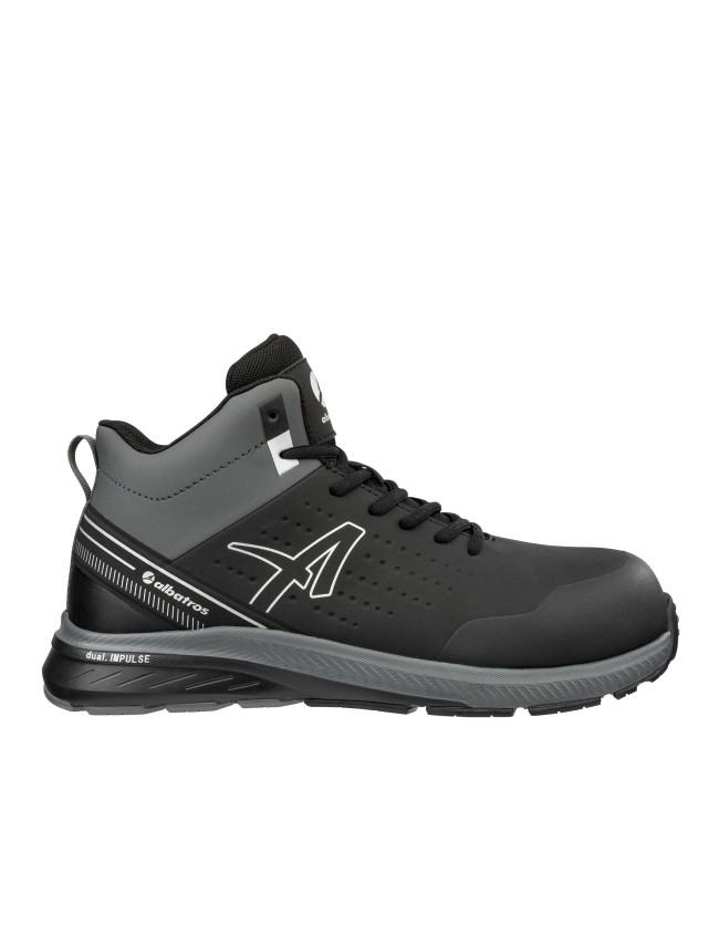 Buty robocze wysokie Albatros Vigor 2 black mid S3 Buty robocze wysokie Albatros Vigor 2 black mid S3