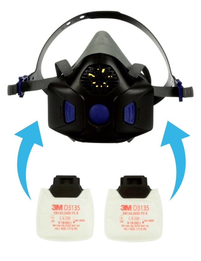 Filtru de praf pentru masca 3M D3135 Secure Click