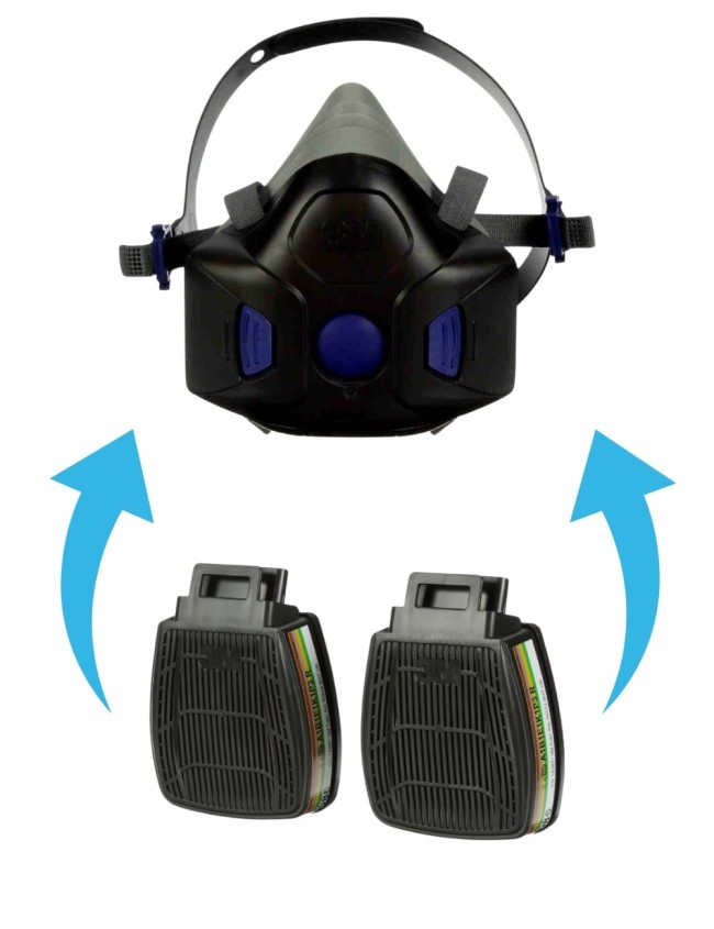 Filtru combinat pentru masca 3M D8094 Secure Click ABEK1P3