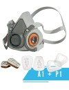 Semimasca de pictor 3M 6000 completa cu filtre