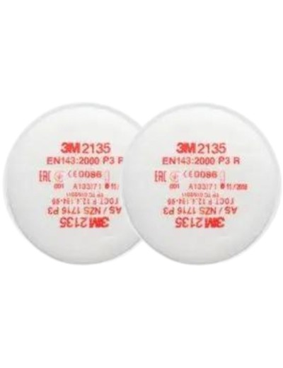 Semimasca de slefuire 3M 6000, completa cu filtre