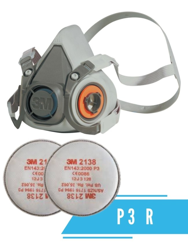 Set semimasca de sudura 3M 6000 3M 2138