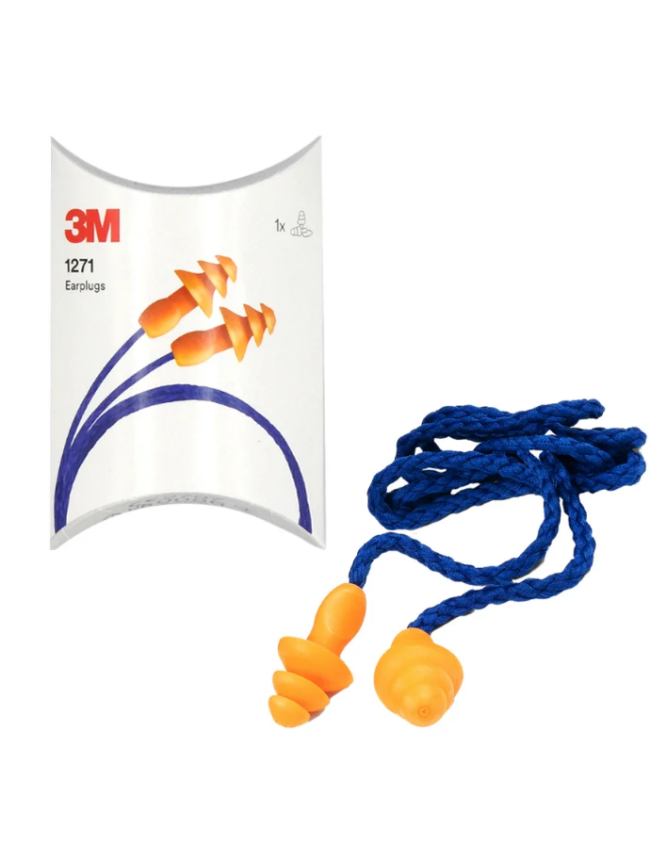 Zatyczki do uszu stopery 3M 1271 w pudełku Zatyczki do uszu stopery 3M 1271 w pudełku