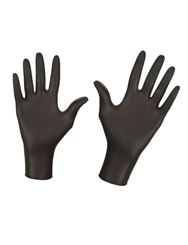 Rękawice jednorazowe nitrylowe czarne Black Dove 100 szt Rękawice jednorazowe nitrylowe czarne Black Dove 100 szt
