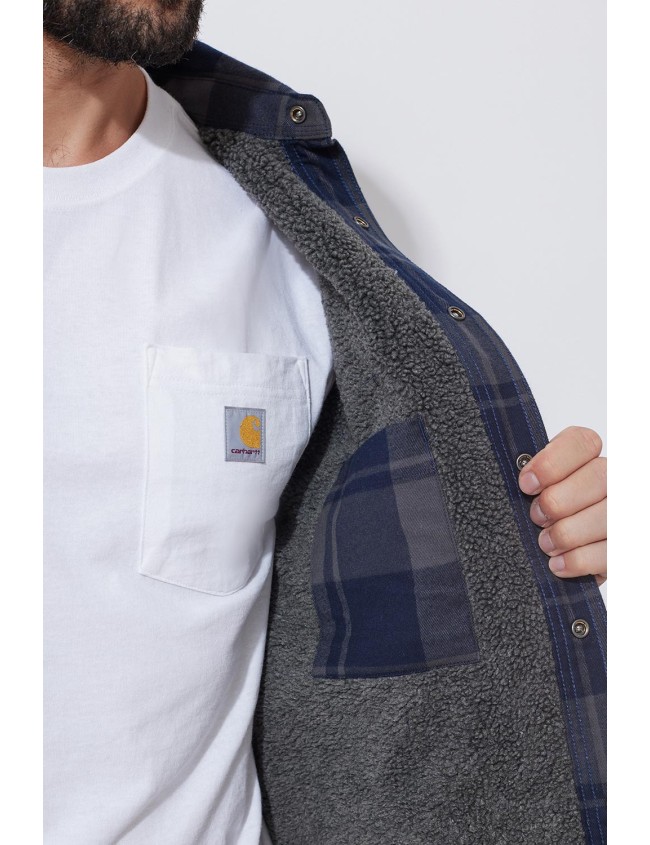 Koszula flanelowa ocieplana Carhartt Heavyweight Flannel Sherpa Koszula flanelowa ocieplana Carhartt Heavyweight Flannel Sherpa