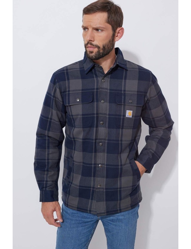 Koszula flanelowa ocieplana Carhartt Heavyweight Flannel Sherpa Koszula flanelowa ocieplana Carhartt Heavyweight Flannel Sherpa