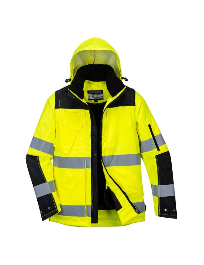 Kurtka robocza odblaskowa Portwest C469 4 w 1 Kurtka robocza odblaskowa Portwest C469 4 w 1