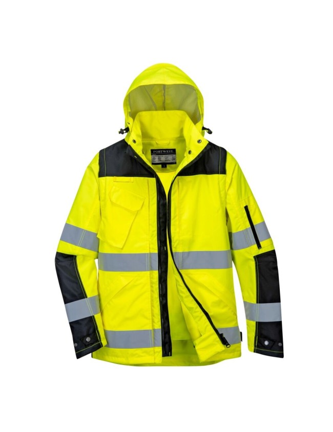Kurtka robocza odblaskowa Portwest C469 4 w 1 Kurtka robocza odblaskowa Portwest C469 4 w 1