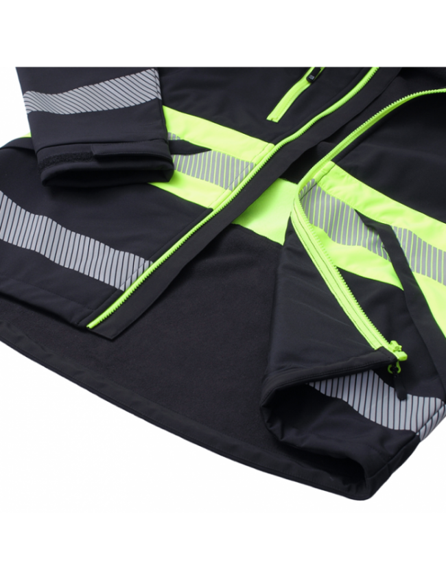 Geaca softshell reflectorizanta Bosafety Valencia C1