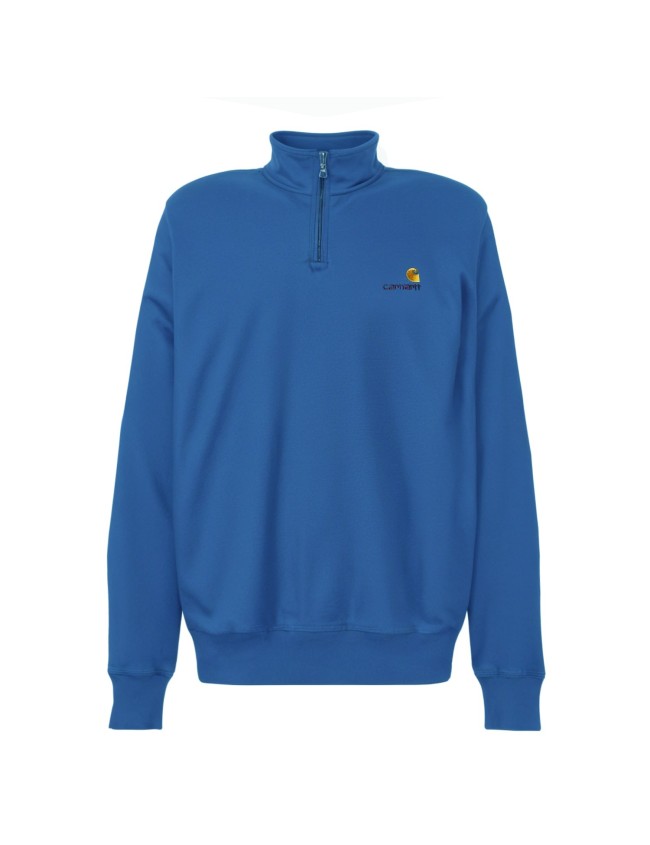 Bluza Carhartt American Script cu fermoar pe jumatate