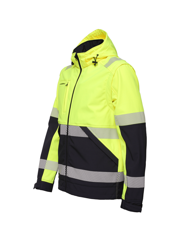 Geaca softshell reflectorizanta Bosafety Valencia C2