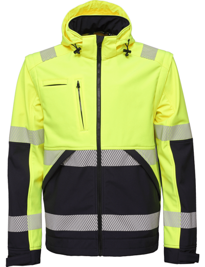 Geaca softshell reflectorizanta Bosafety Valencia C2