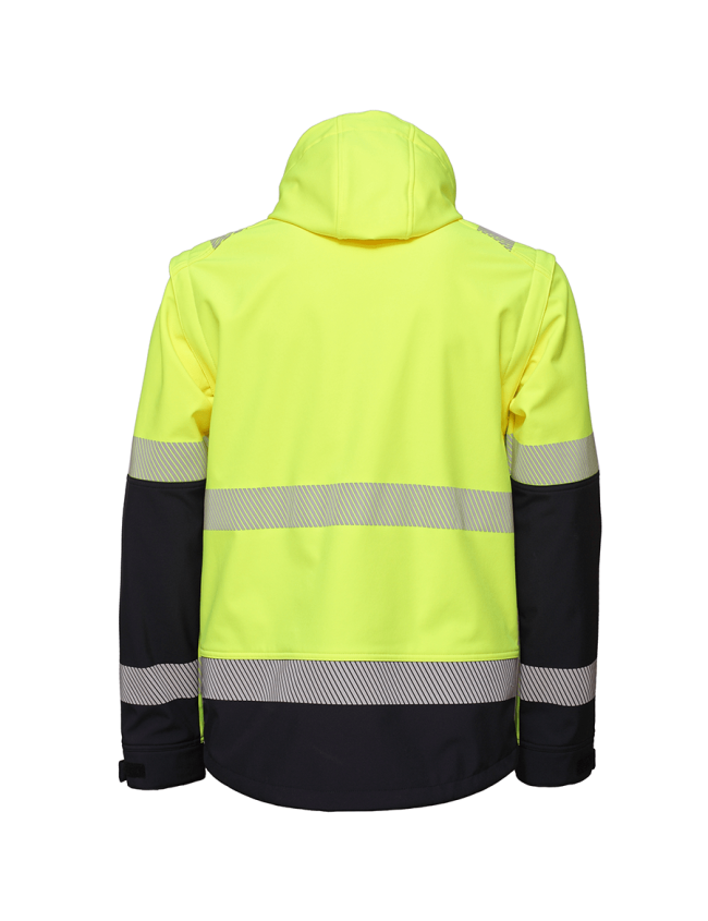 Kurtka softshell odblaskowa Bosafety Valencia C2 Kurtka softshell odblaskowa Bosafety Valencia C2