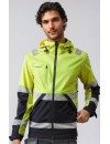 Kurtka softshell odblaskowa Bosafety Valencia C2 Kurtka softshell odblaskowa Bosafety Valencia C2