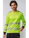 Tricou cu maneca lunga reflectorizanta Bosafety Rico