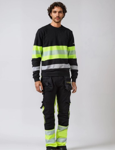 Pantaloni de lucru reflectorizanti Bosafety Tensio Pro