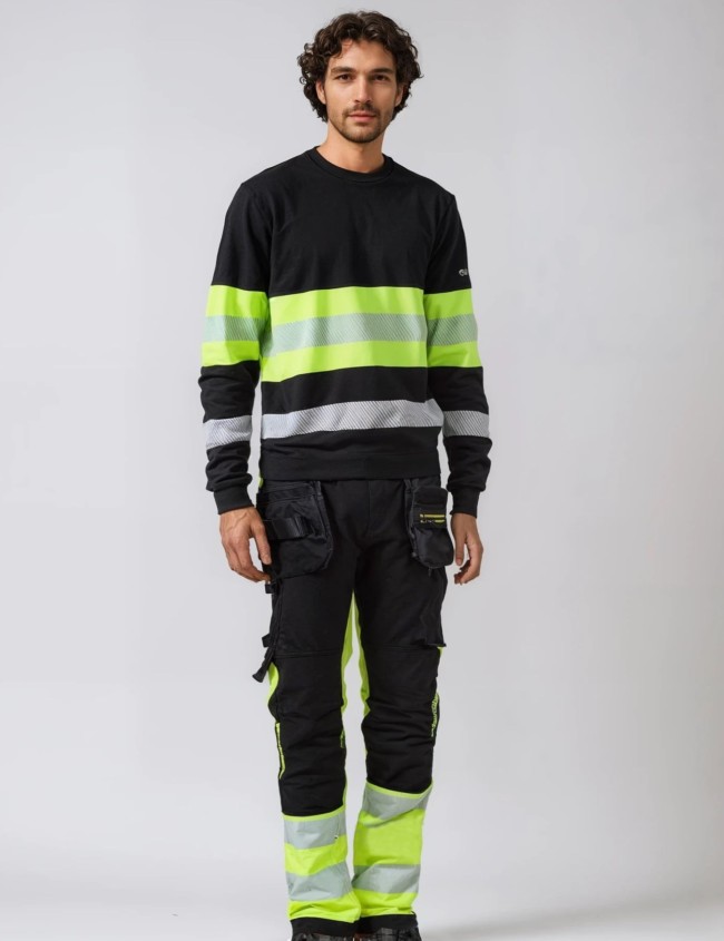 Pantaloni de lucru reflectorizanti Bosafety Tensio Pro