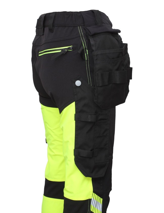 Pantaloni de lucru reflectorizanti Bosafety Tensio Pro