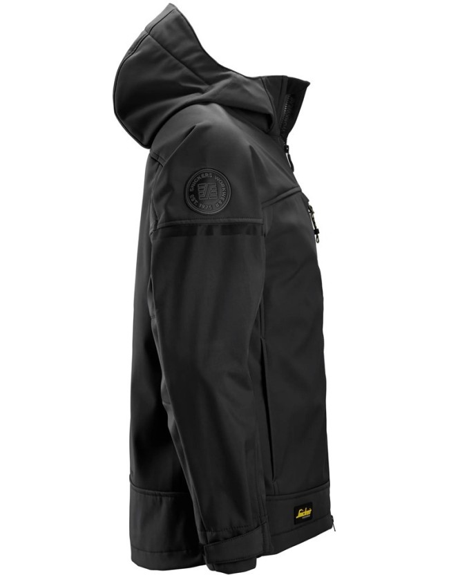 Geaca softshell stretch cu gluga Snickers 1226 AllroundWork