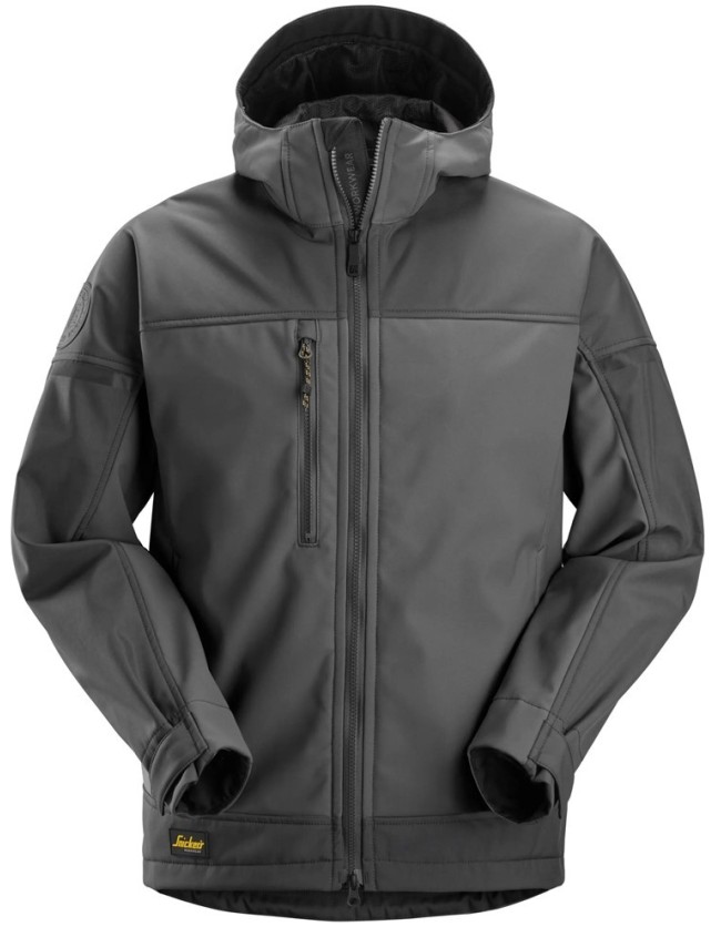 Geaca softshell stretch cu gluga Snickers 1226 AllroundWork